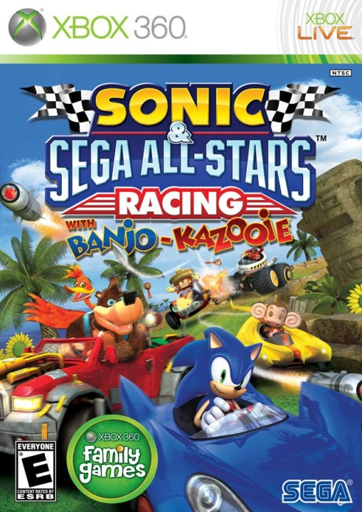 Sonic & Sega All-Stars Racing with Banjo-Kazooie (Import) i gruppen Elektronikk / TV-spill & tilbehør / Xbox 360 hos TP E-commerce Nordic AB (D27237)