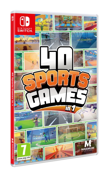 40 Sports Games in 1 (Switch) i gruppen Elektronikk / TV-spill & tilbehør / Nintendo Switch / Spel hos TP E-commerce Nordic AB (D27245)