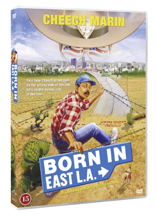 Born In East L.A. - CHEECH MARIN FAVOURITE MOVIE COMEDY i gruppen Elektronikk / Lyd & Bilde / TV og tilbehør / Filmer / DVD hos TP E-commerce Nordic AB (D27261)
