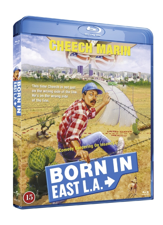 Born In East L.A. - CHEECH MARIN FAVOURITE MOVIE COMEDY i gruppen Elektronikk / Lyd & Bilde / TV og tilbehør / Filmer / Blu-ray hos TP E-commerce Nordic AB (D27262)