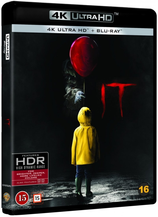 Stephen King\'s It (Remake) (4K Blu-Ray) i gruppen Elektronikk / Lyd & Bilde / TV og tilbehør / Filmer / Blu-ray hos TP E-commerce Nordic AB (D27306)