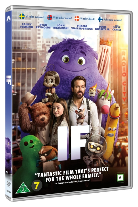 IF (IMAGINARY FRIENDS) - (DVD) i gruppen Elektronikk / Lyd & Bilde / TV og tilbehør / Filmer / DVD hos TP E-commerce Nordic AB (D27364)