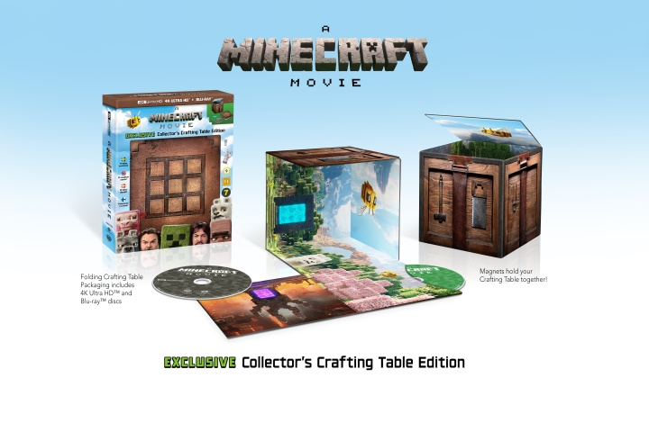 A MINECRAFT MOVIE - The Minecraft Cube Edition i gruppen Elektronikk / Lyd & Bilde / TV og tilbehør / Filmer / Blu-ray hos TP E-commerce Nordic AB (D27372)