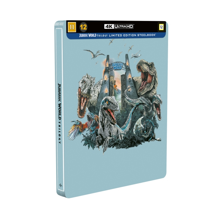 Jurassic World Trilogy Limited Edition i gruppen Elektronikk / Lyd & Bilde / TV og tilbehør / Filmer / Blu-ray hos TP E-commerce Nordic AB (D27379)