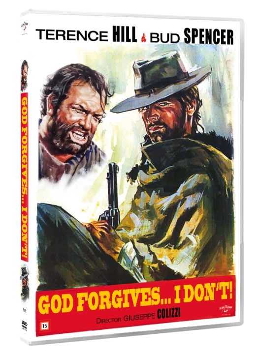 Bud Spencer and Terence Hill - God Forgives I Don`T (Trinity) i gruppen Elektronikk / Lyd & Bilde / TV og tilbehør / Filmer / DVD hos TP E-commerce Nordic AB (D27412)