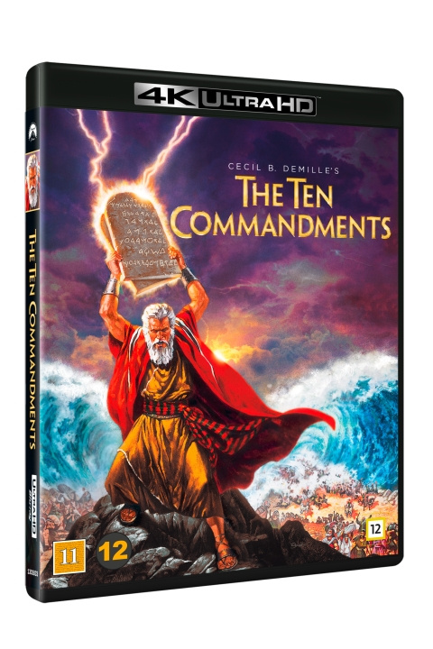 The Ten Commandments i gruppen Elektronikk / Lyd & Bilde / TV og tilbehør / Filmer / Blu-ray hos TP E-commerce Nordic AB (D27413)