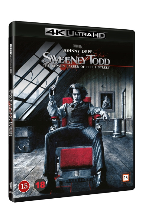 Sweeney Todd i gruppen Elektronikk / Lyd & Bilde / TV og tilbehør / Filmer / Blu-ray hos TP E-commerce Nordic AB (D27422)