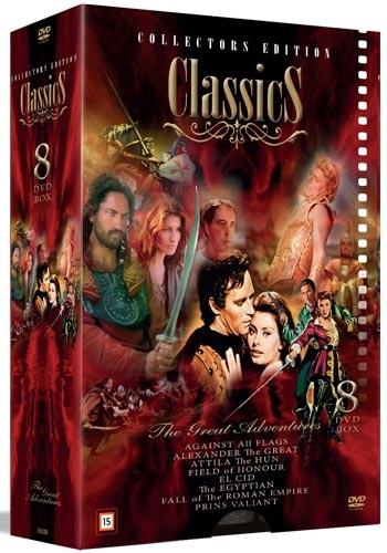 Classics - 8 DVD Box - True classic stories i gruppen Elektronikk / Lyd & Bilde / TV og tilbehør / Filmer / DVD hos TP E-commerce Nordic AB (D27434)