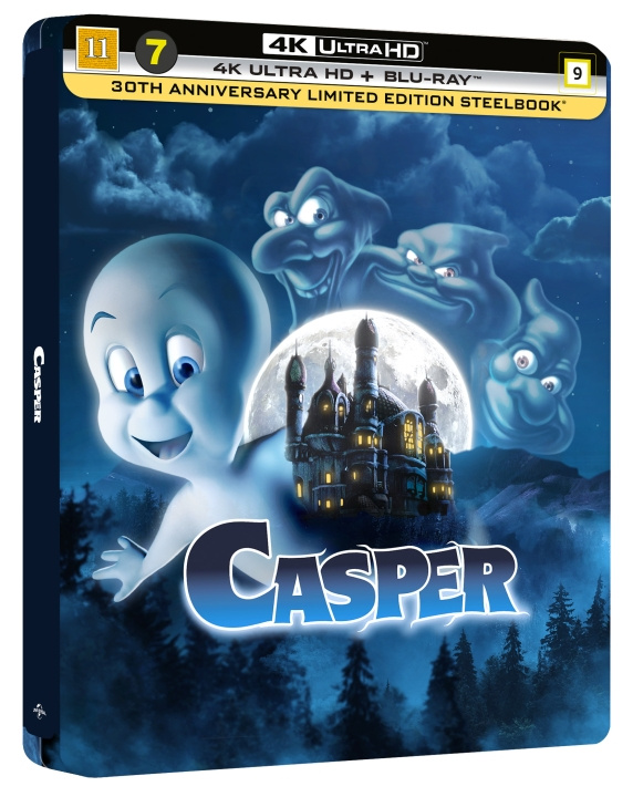 Casper Steelbook i gruppen Elektronikk / Lyd & Bilde / TV og tilbehør / Filmer / Blu-ray hos TP E-commerce Nordic AB (D27473)