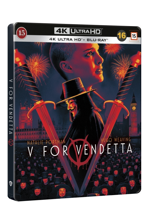 V for Vandetta i gruppen Elektronikk / Lyd & Bilde / TV og tilbehør / Filmer / Blu-ray hos TP E-commerce Nordic AB (D27483)