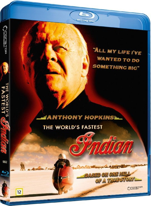 The World\'s Fastest Indian - Anthony Hopkins - All my life I wanted to do something big, story of Burt Munro Blu Ray i gruppen Elektronikk / Lyd & Bilde / TV og tilbehør / Filmer / Blu-ray hos TP E-commerce Nordic AB (D27485)
