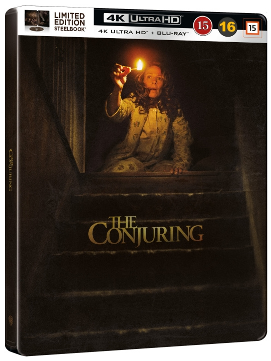 The Conjuring Steelbook i gruppen Elektronikk / Lyd & Bilde / TV og tilbehør / Filmer / Blu-ray hos TP E-commerce Nordic AB (D27491)