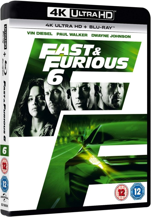 The Fast And The Furious 6 i gruppen Elektronikk / Lyd & Bilde / TV og tilbehør / Filmer / Blu-ray hos TP E-commerce Nordic AB (D27493)
