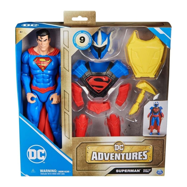 DC Comics DC Figur - Supermann 30 cm - Mannen av stål (6067957) i gruppen LEKER, BARN OG BABY / Leker / Figurer, miniatyrer og tilbehør hos TP E-commerce Nordic AB (D27515)