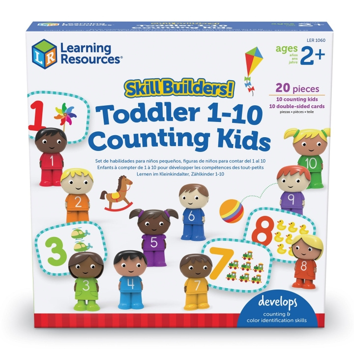 Learning Resources Skill Builders! Småbarn 1-10 teller barn - (LSP1060-SCA) i gruppen LEKER, BARN OG BABY / Leker / Lekesett hos TP E-commerce Nordic AB (D27517)