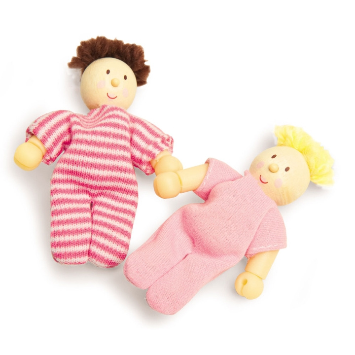 Le Toy Van (Bundle) Le Toy Van - Budkin - Lalababy dukke 12 stk i display - (LP054) i gruppen LEKER, BARN OG BABY / Babyleker (0-3 år) / Kosedyr hos TP E-commerce Nordic AB (D27518)