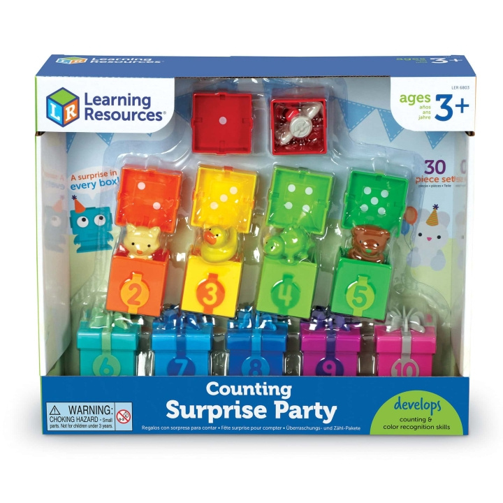 Learning Resources Counting Surprise Party™ (LSP6803-SCA) i gruppen LEKER, BARN OG BABY / Babyleker (0-3 år) / Aktivitetsleker hos TP E-commerce Nordic AB (D27537)