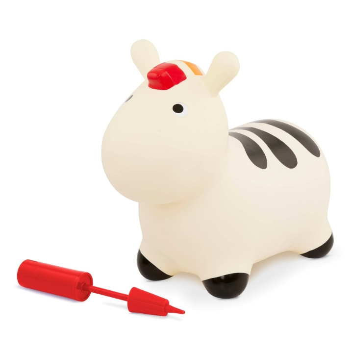 Battat Zebra Hoppedyr (712754) i gruppen LEKER, BARN OG BABY / Babyleker (0-3 år) / Aktivitetsleker hos TP E-commerce Nordic AB (D27544)
