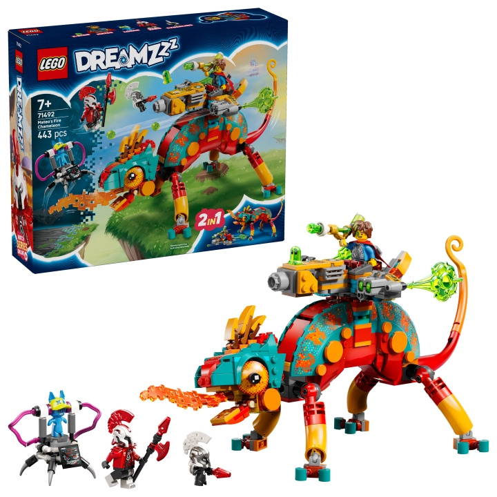 LEGO DREAMZzz - Mateos ildkameleon (71492) i gruppen LEKER, BARN OG BABY / Leker / Byggeleker / Lego hos TP E-commerce Nordic AB (D27570)