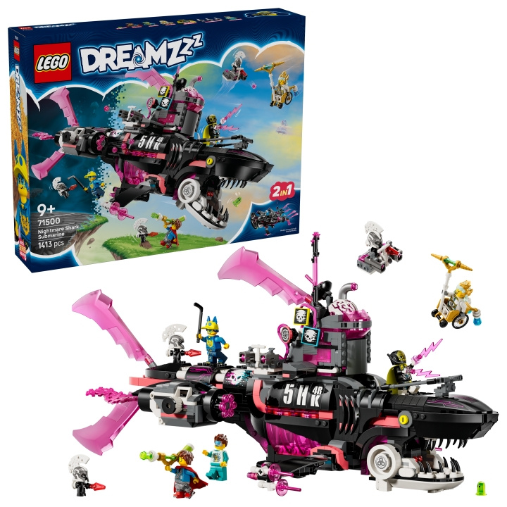 LEGO DREAMZzz - Mareritt-ubåt med hai (71500) i gruppen LEKER, BARN OG BABY / Leker / Byggeleker / Lego hos TP E-commerce Nordic AB (D27572)