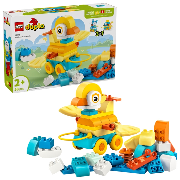LEGO DUPLO Town - 3in1 Dyr på hjul (10448) i gruppen LEKER, BARN OG BABY / Leker / Byggeleker / Lego hos TP E-commerce Nordic AB (D27574)
