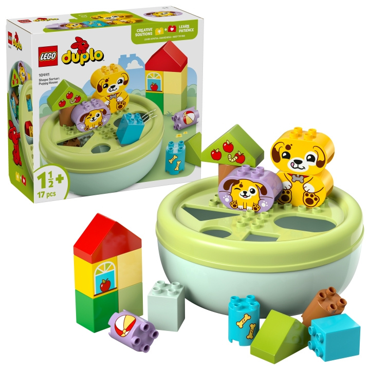 LEGO DUPLO Min første - Formsorterer: Valpehus (10441) i gruppen LEKER, BARN OG BABY / Leker / Byggeleker / Lego hos TP E-commerce Nordic AB (D27575)