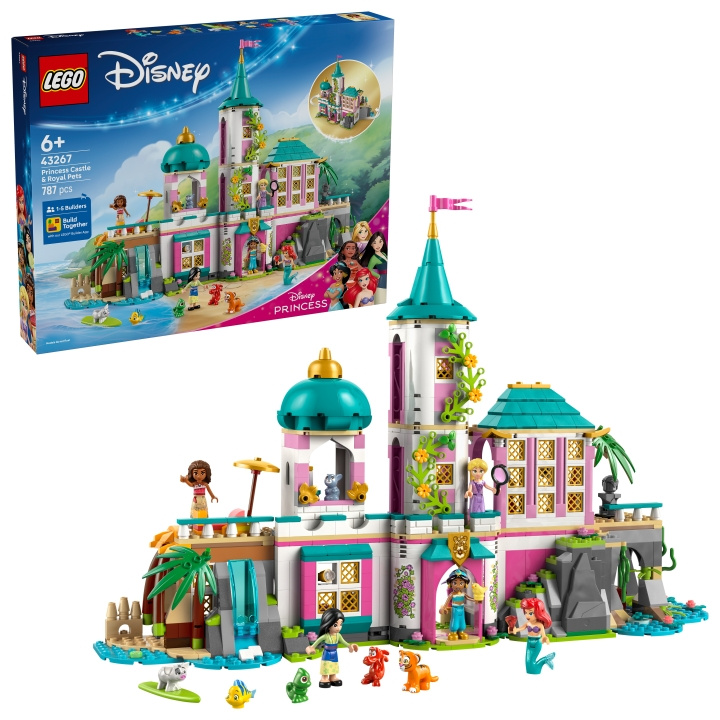 LEGO Disney Princess - Prinsesseslott og kongelige kjæledyr (43267) i gruppen LEKER, BARN OG BABY / Leker / Byggeleker / Lego hos TP E-commerce Nordic AB (D27581)
