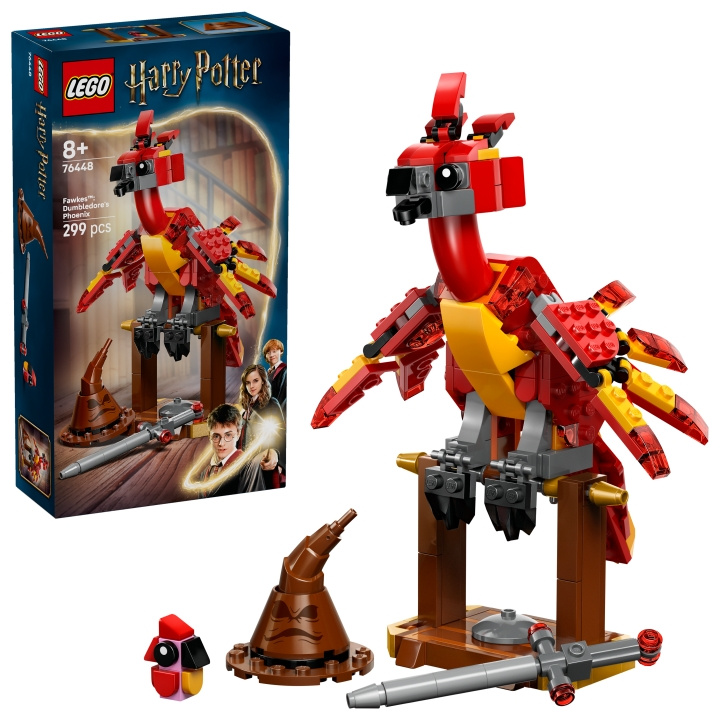 LEGO Harry Potter TM - Fawkes™: Humlesnurr Føniks (76448) i gruppen LEKER, BARN OG BABY / Leker / Byggeleker / Lego hos TP E-commerce Nordic AB (D27587)