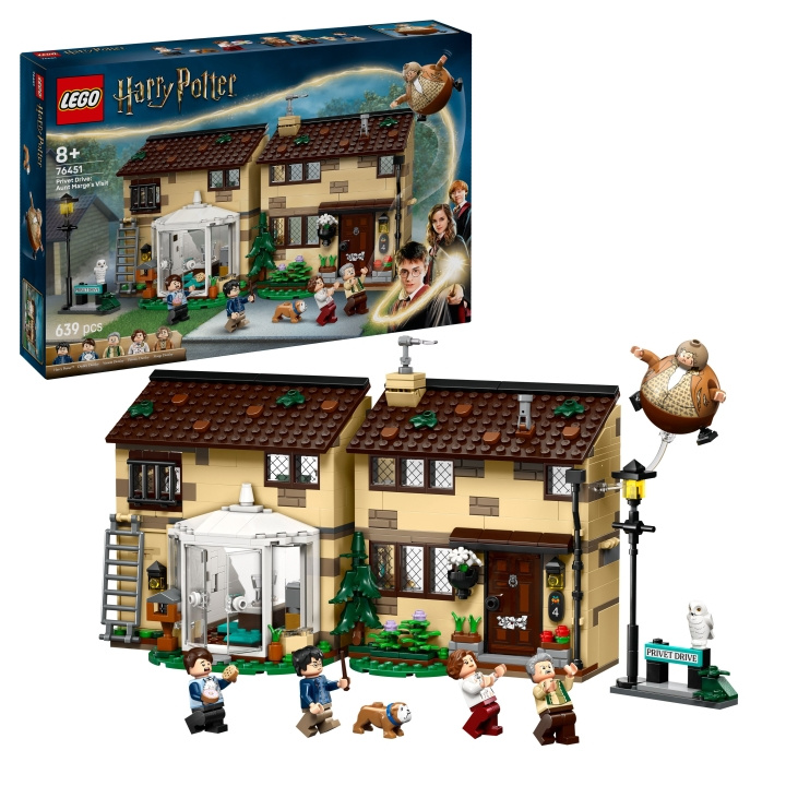 LEGO Harry Potter TM - Privet Drive: Tante Marges besøk (76451) i gruppen LEKER, BARN OG BABY / Leker / Byggeleker / Lego hos TP E-commerce Nordic AB (D27589)