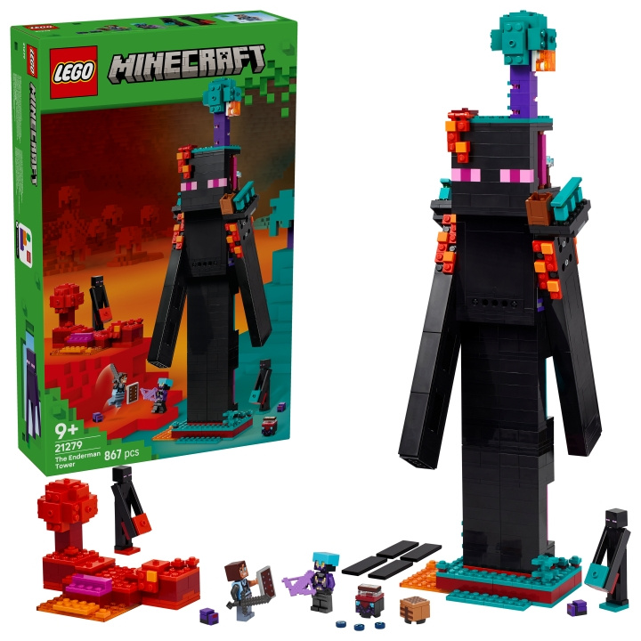 LEGO Minecraft - Enderman-tårnet (21279) i gruppen LEKER, BARN OG BABY / Leker / Byggeleker / Lego hos TP E-commerce Nordic AB (D27593)