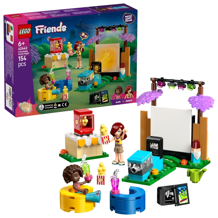 LEGO LEGO Friends - Vennskapsfilmkveld (42642) i gruppen LEKER, BARN OG BABY / Leker / Byggeleker / Lego hos TP E-commerce Nordic AB (D27596)