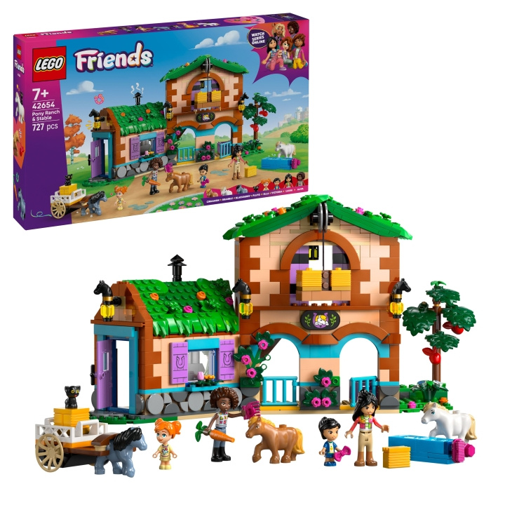 LEGO LEGO Friends - Ponniranch og stall (42654) i gruppen LEKER, BARN OG BABY / Leker / Byggeleker / Lego hos TP E-commerce Nordic AB (D27598)