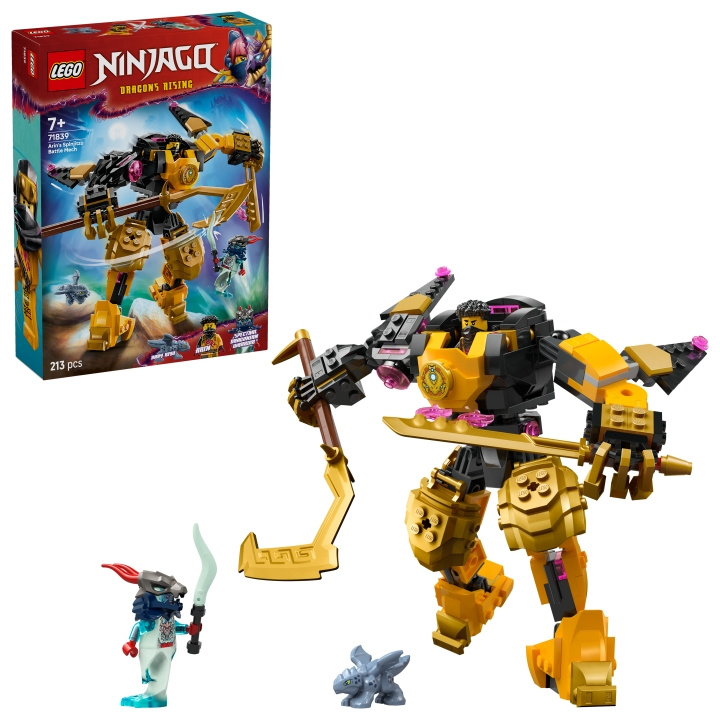 LEGO Ninjago - Arins Spinjitzu Battle Mech (71839) i gruppen LEKER, BARN OG BABY / Leker / Byggeleker / Lego hos TP E-commerce Nordic AB (D27606)