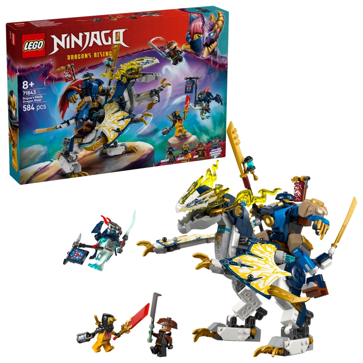 LEGO Ninjago - Rogue\'s Mech Dragon Rider (71843) i gruppen LEKER, BARN OG BABY / Leker / Byggeleker / Lego hos TP E-commerce Nordic AB (D27607)
