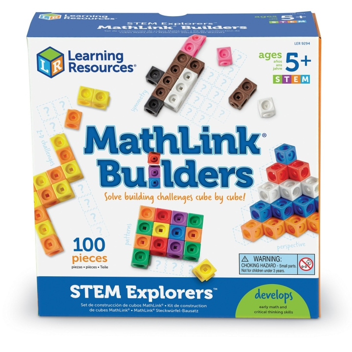 Learning Resources STEM Explorers™ MathLink®-byggeklosser (LSP9294-SCA) i gruppen LEKER, BARN OG BABY / Leker / Lekesett hos TP E-commerce Nordic AB (D27611)