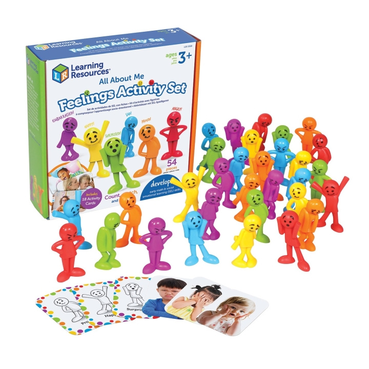 Learning Resources Aktivitetssettet Alt om meg - følelser (LSP3368-SCA) i gruppen LEKER, BARN OG BABY / Babyleker (0-3 år) / Aktivitetsleker hos TP E-commerce Nordic AB (D27616)