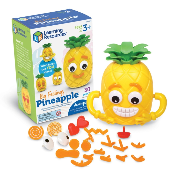 Learning Resources Store følelser ananas (LSP6373-SCA) i gruppen LEKER, BARN OG BABY / Babyleker (0-3 år) / Aktivitetsleker hos TP E-commerce Nordic AB (D27617)