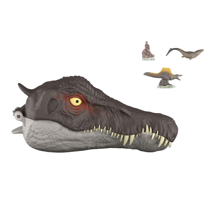 Jurassic World Rebirth Micro Compact - Spinosaurus i gruppen LEKER, BARN OG BABY / Leker / Figurer, miniatyrer og tilbehør hos TP E-commerce Nordic AB (D27653)
