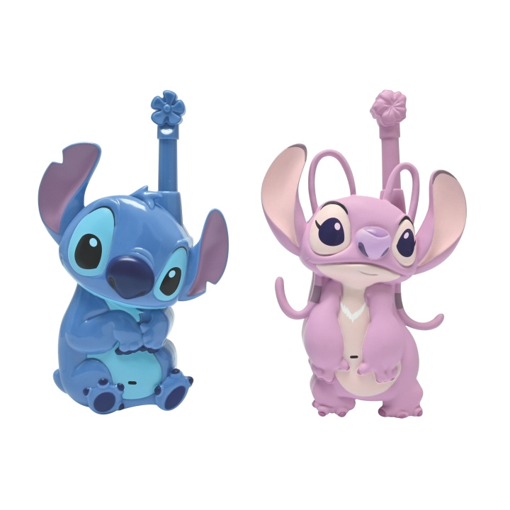 Lexibook 3D Stitch & Angel Walkie Talkies (TW18D1) i gruppen SPORT, FRITID & HOBBY / Friluftsliv / Walkie talkie hos TP E-commerce Nordic AB (D27654)