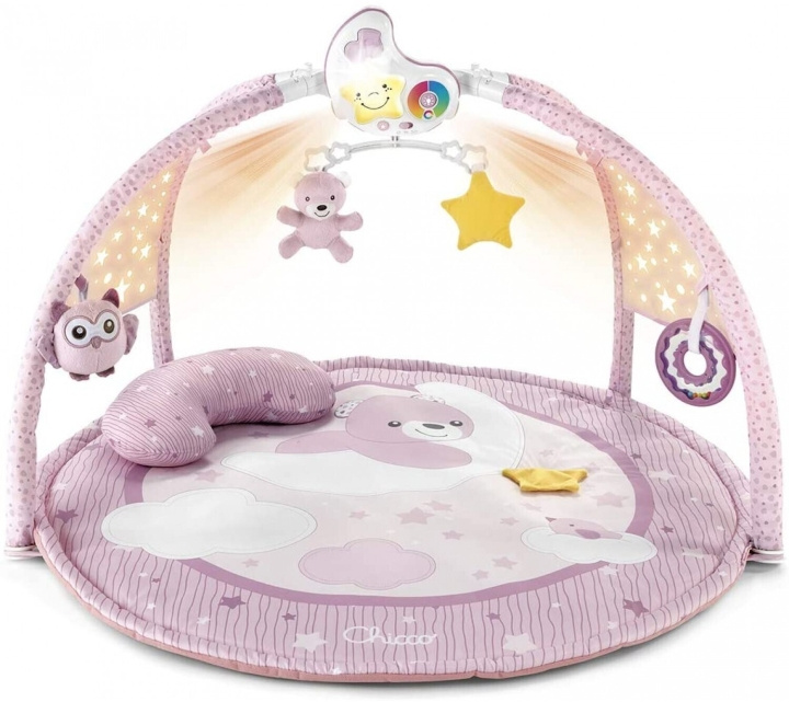 Chicco Enjoy Colors Gym rosa (300-00009866100000) i gruppen LEKER, BARN OG BABY / Babyleker (0-3 år) / Aktivitetsleker hos TP E-commerce Nordic AB (D27668)