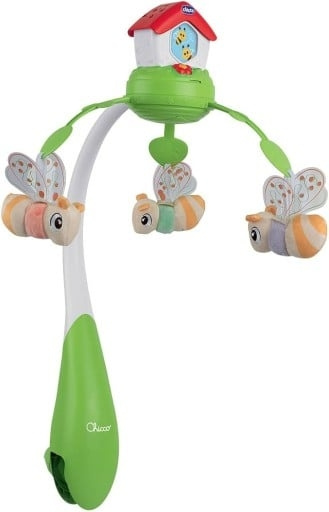 Chicco Bee Hive Barneseng Mobile (300-00011080000000) i gruppen LEKER, BARN OG BABY / Babyleker (0-3 år) / Aktivitetsleker hos TP E-commerce Nordic AB (D27675)