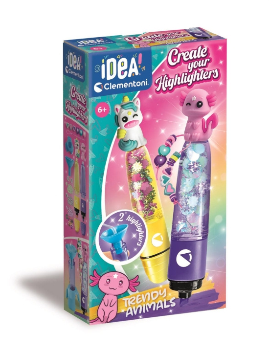 Clementoni Små overstrykningspenner Lab Trendy Animals (I-18167) i gruppen LEKER, BARN OG BABY / Leker / Håndtverk hos TP E-commerce Nordic AB (D27694)