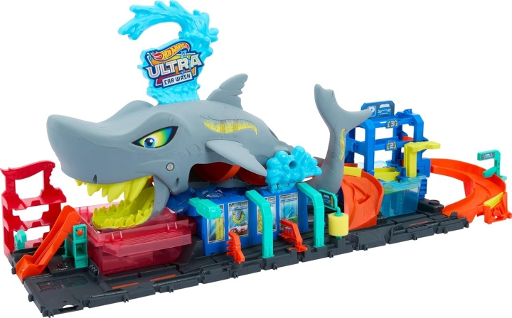 Hot Wheels - Ultra Shark bilvask (HTN82) i gruppen LEKER, BARN OG BABY / Leker / Figurer, miniatyrer og tilbehør hos TP E-commerce Nordic AB (D27700)