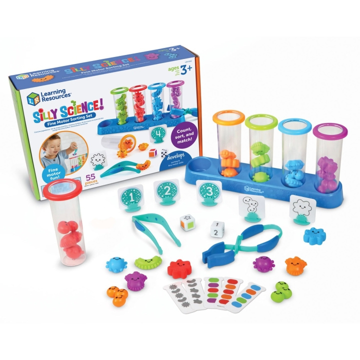 Learning Resources Silly Science Finmotorisk sorteringssett (LSP5542-SCA) i gruppen LEKER, BARN OG BABY / Leker / Lekesett hos TP E-commerce Nordic AB (D27703)