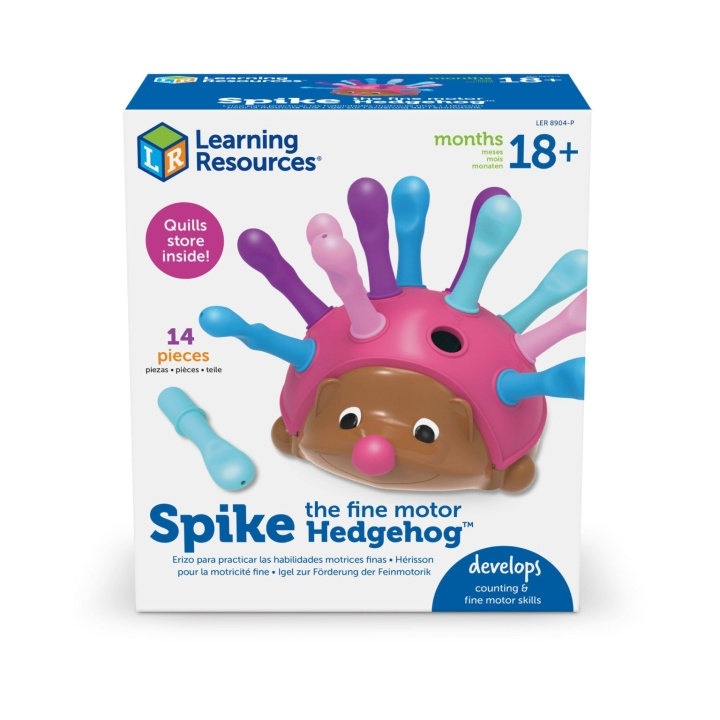 Learning Resources Spike Pinnsvinet med finmotorikk (LSP8904-SCA) i gruppen LEKER, BARN OG BABY / Leker / Lekesett hos TP E-commerce Nordic AB (D27704)