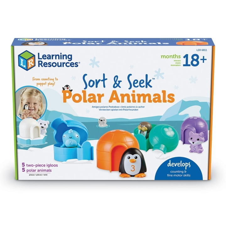 Learning Resources Sorter og søk polardyr (LSP6811-SCA) i gruppen LEKER, BARN OG BABY / Leker / Lekesett hos TP E-commerce Nordic AB (D27707)