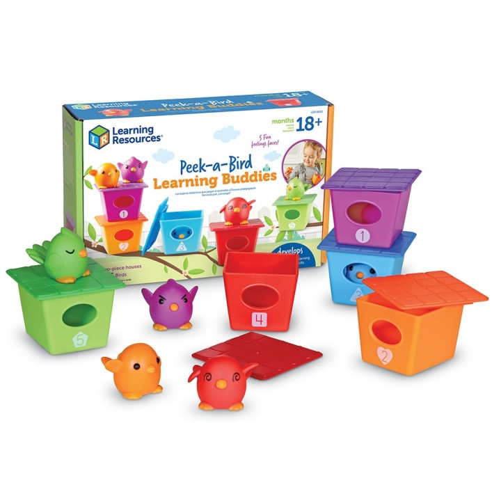 Learning Resources Peek-a-Bird Learning Buddies (LSP6812-SCA) i gruppen LEKER, BARN OG BABY / Babyleker (0-3 år) / Aktivitetsleker hos TP E-commerce Nordic AB (D27708)