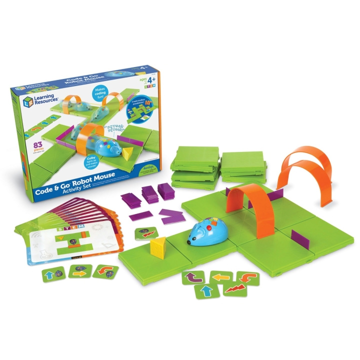 Learning Resources Code & Go® Robotmus-aktivitetssett - (LSP2831-SCA) i gruppen LEKER, BARN OG BABY / Babyleker (0-3 år) / Aktivitetsleker hos TP E-commerce Nordic AB (D27716)