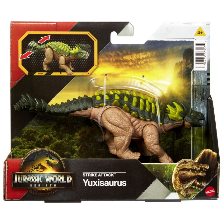 Jurassic World Rebirth Strike Attack - Yuxisaurus i gruppen LEKER, BARN OG BABY / Leker / Figurer, miniatyrer og tilbehør hos TP E-commerce Nordic AB (D27730)