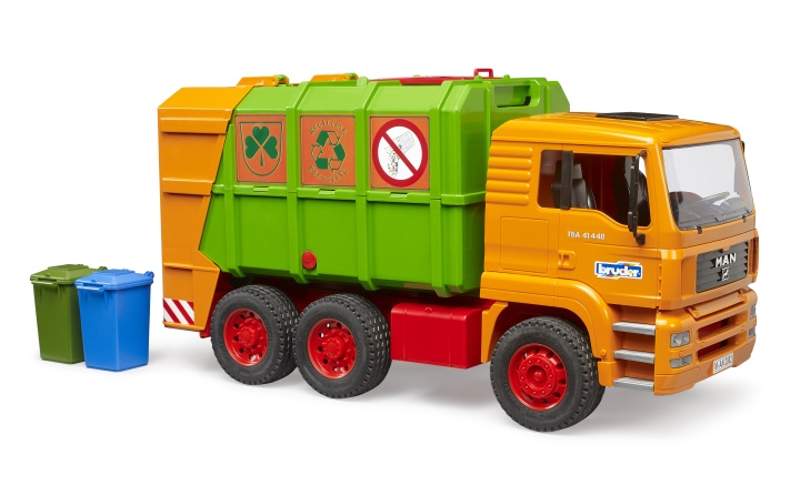 Bruder MAN TGA renovasjonsbil (01056) i gruppen LEKER, BARN OG BABY / Leker / Lekebiler hos TP E-commerce Nordic AB (D27744)